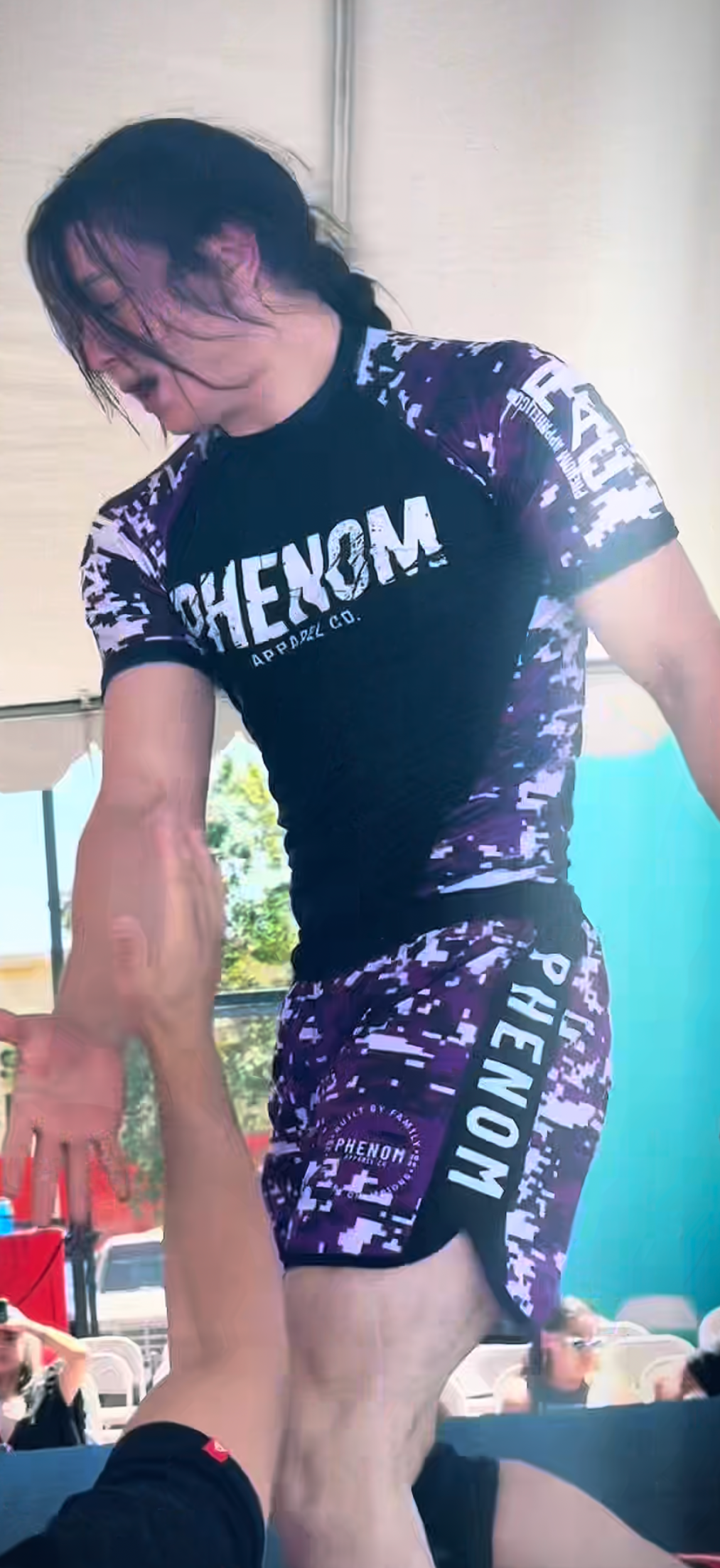 PHENOM - Men's Digital Camo - Rash Guard