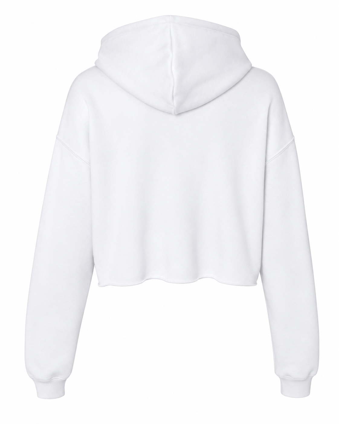 PHENOM_Cropped_White_Hoodie_Back_View