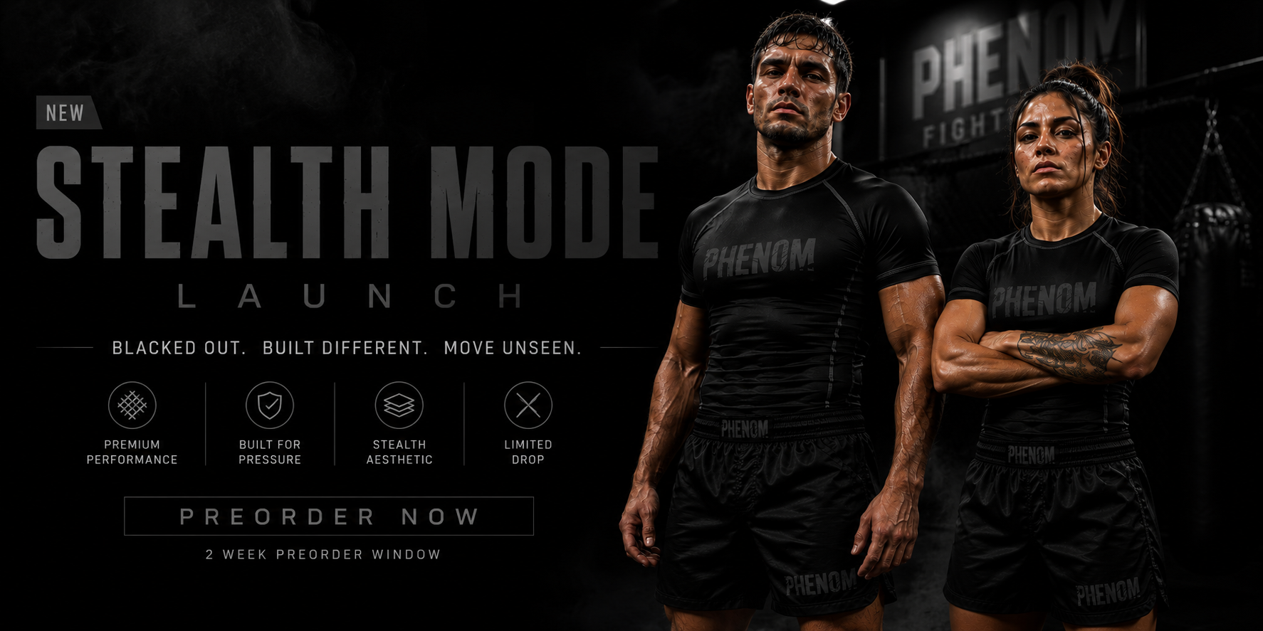 Stealth Mode Drop Banner