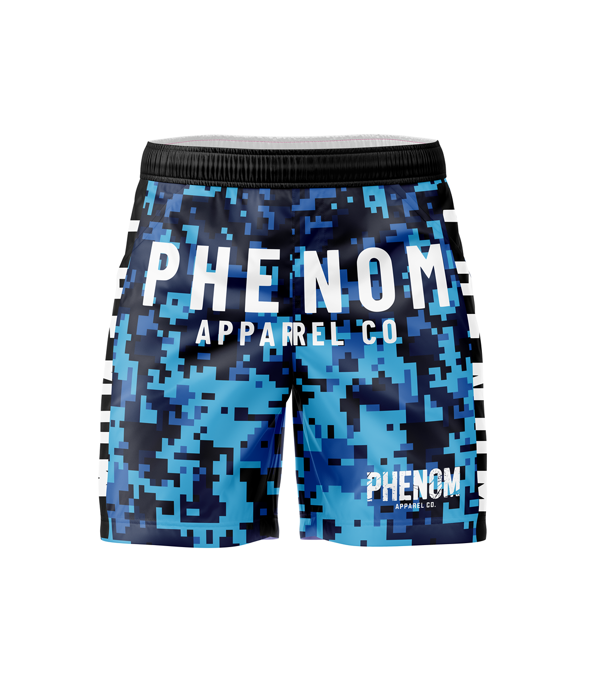 PHENOM FIGHTWEAR – PIXEL STATIC - Grappling Shorts