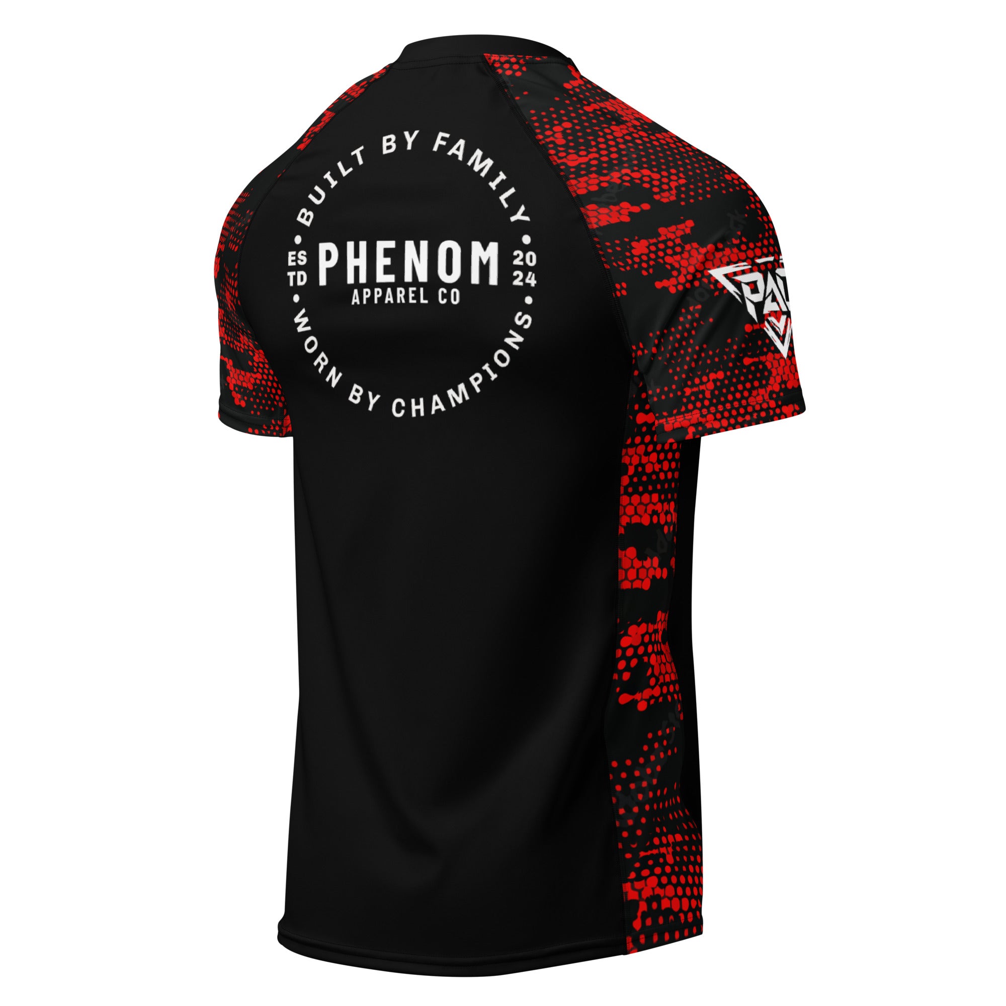 PHENOM FIGHTWEAR – PIXEL STATIC - Rash Guard
