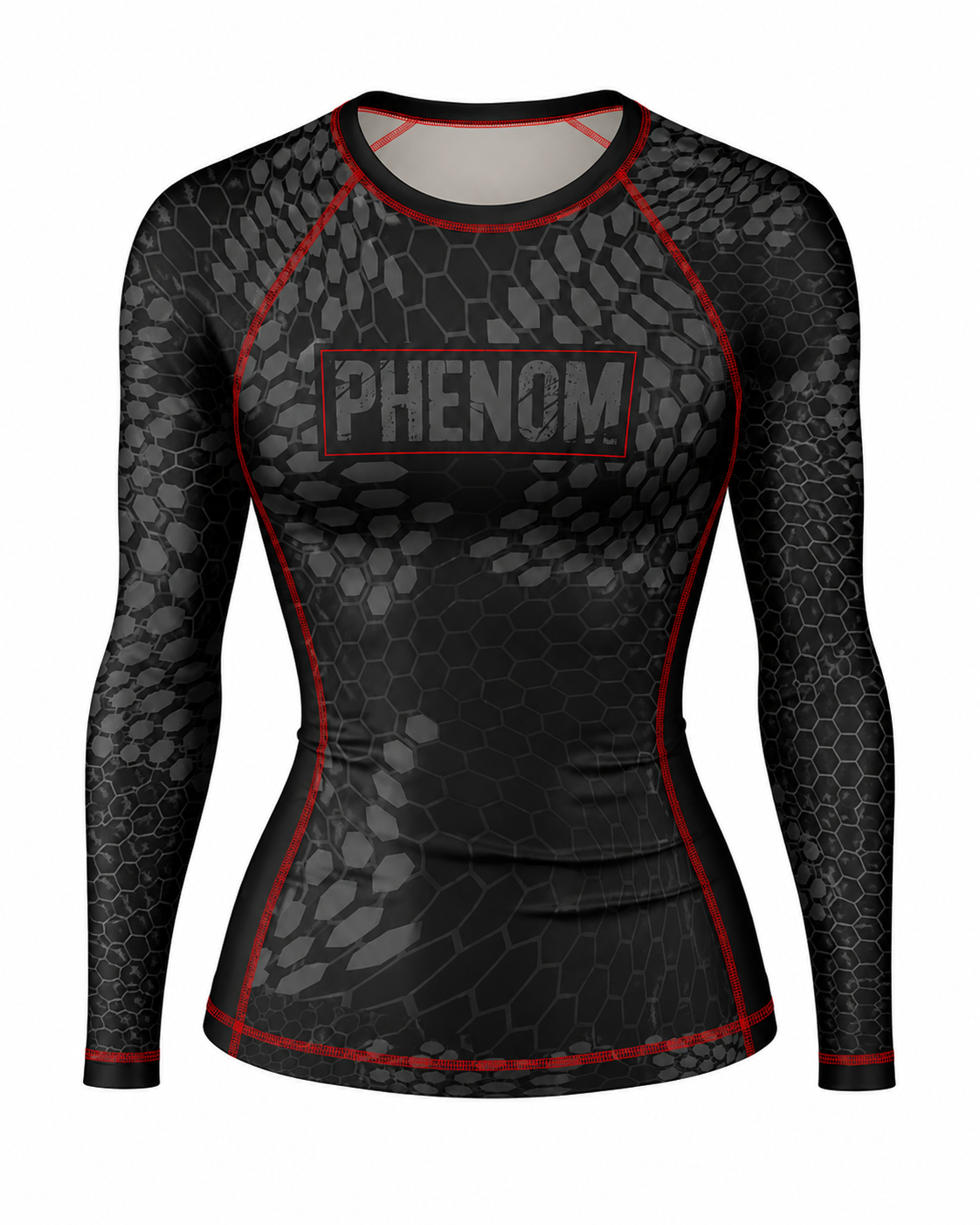 PRE-ORDER** PHENOM – HEXCORE Ranked Rash Guard
