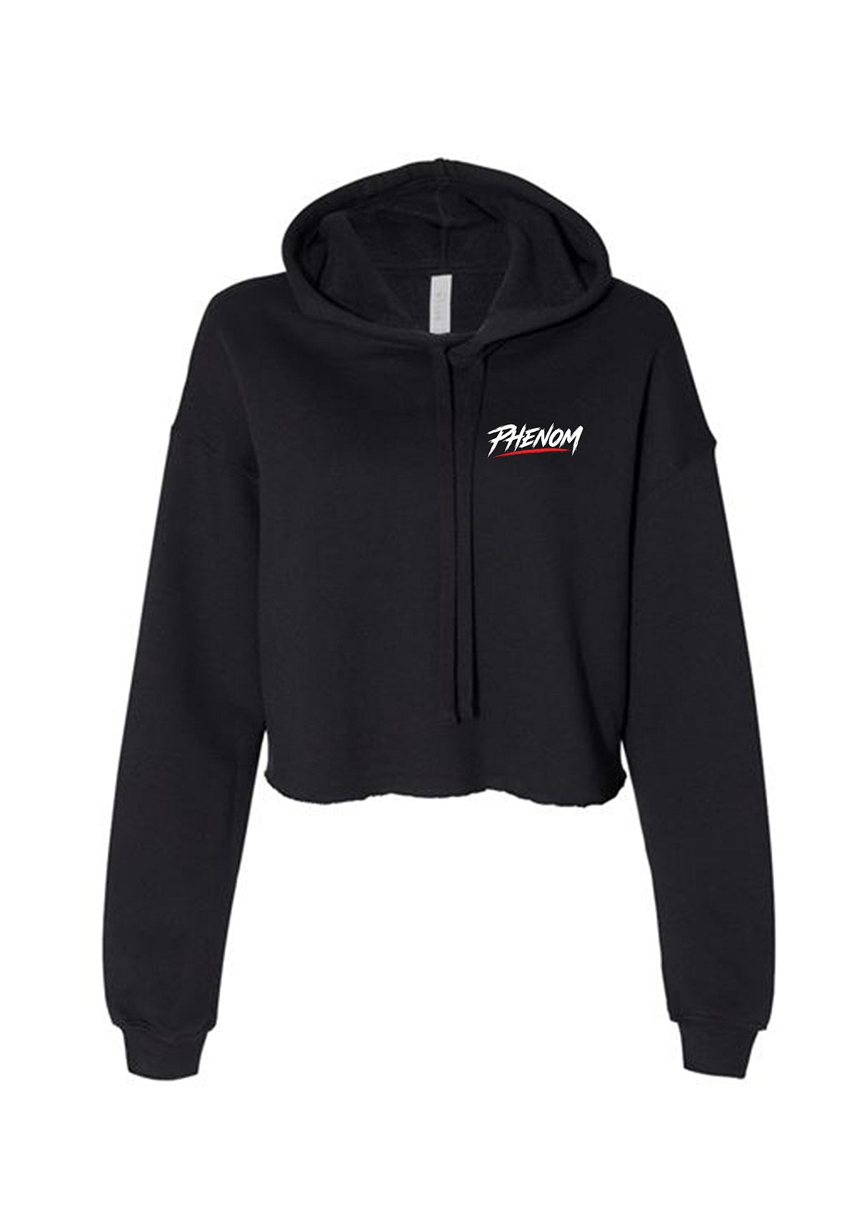phenom_crop_hoodie_front_earned_not_given_black