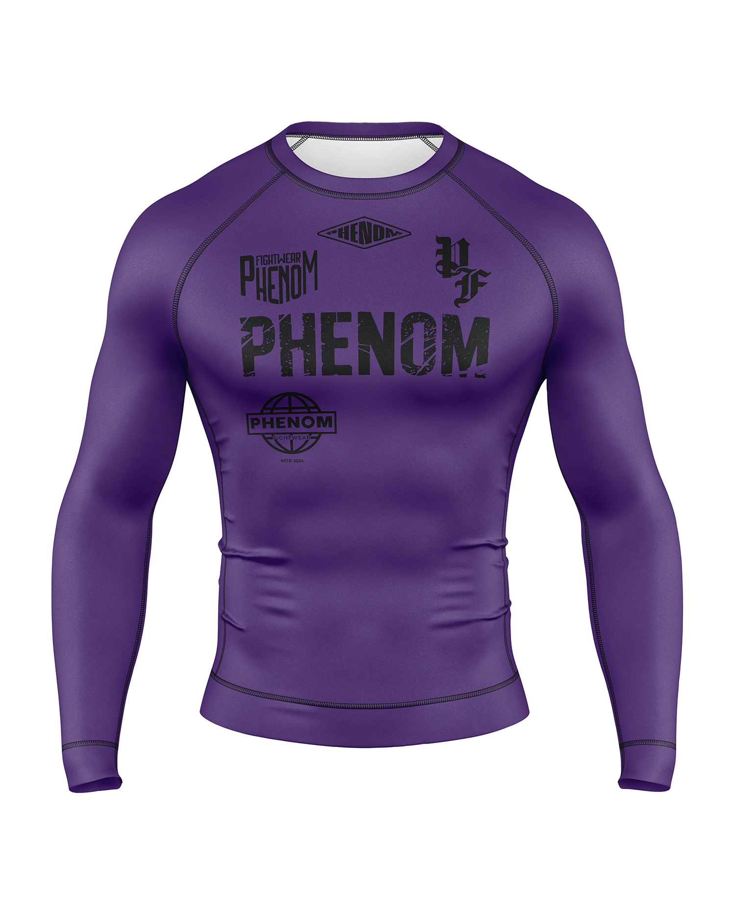 PHENOM FIGHTWEAR - APEX COMPETITOR - Long Sleeve Rash Guard