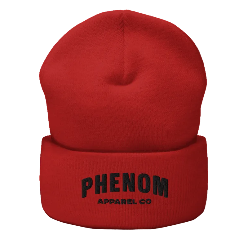 phenom-embroidered-beanie-arched-logo-red