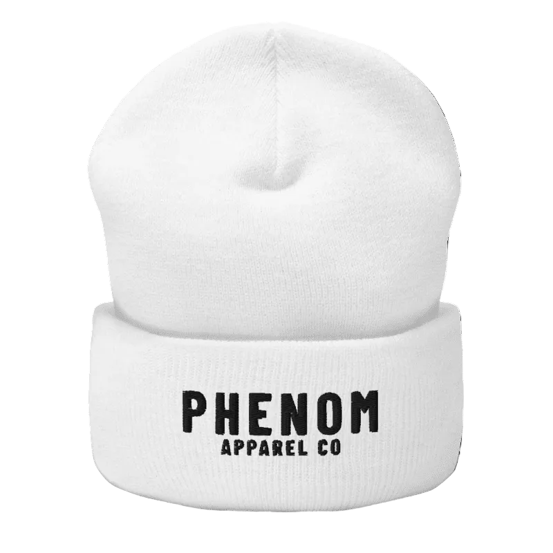 phenom-embroidered-beanie-logo-2-white