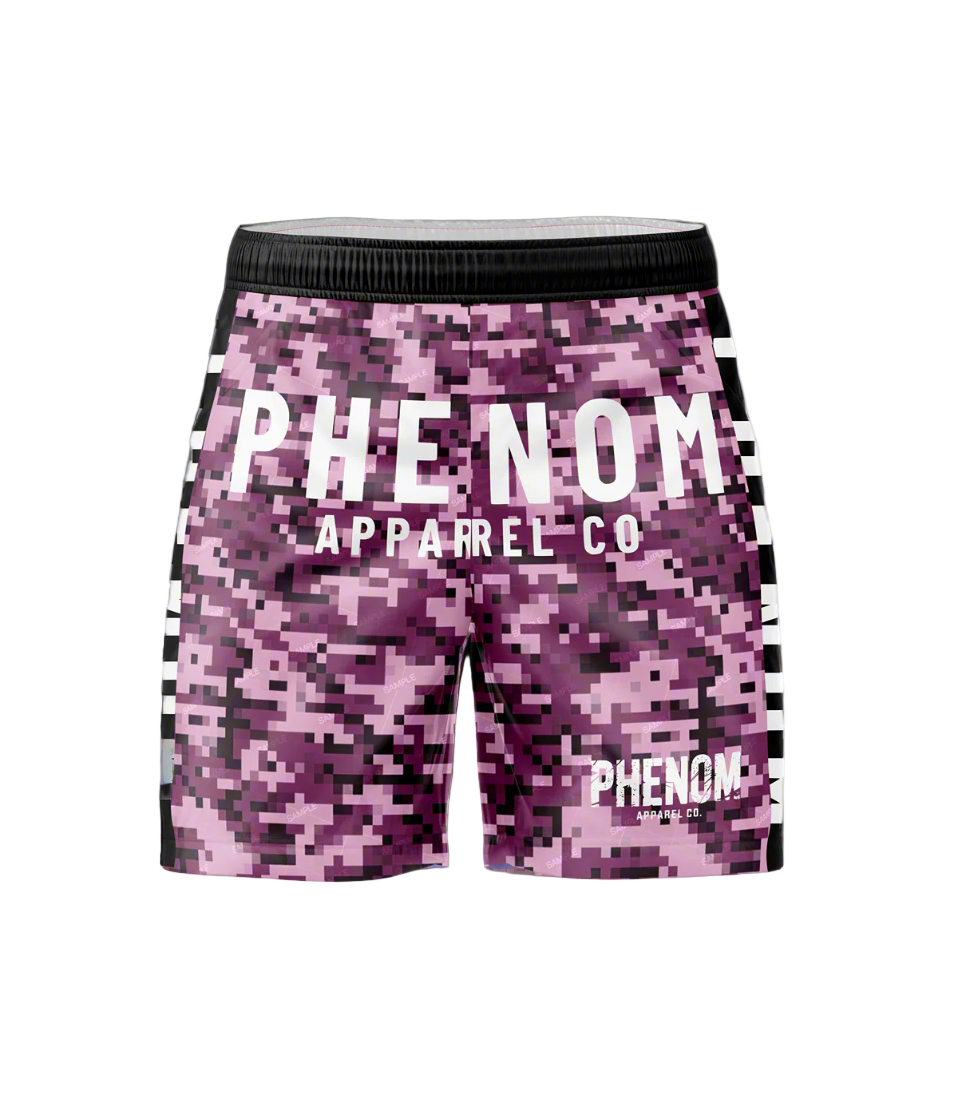 phenom-purple-digital-camo-grappling-shorts-back