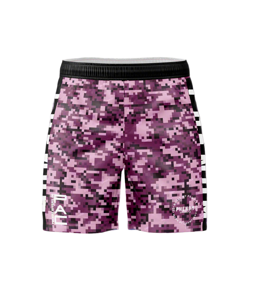 phenom-purple-digital-camo-grappling-shorts-front