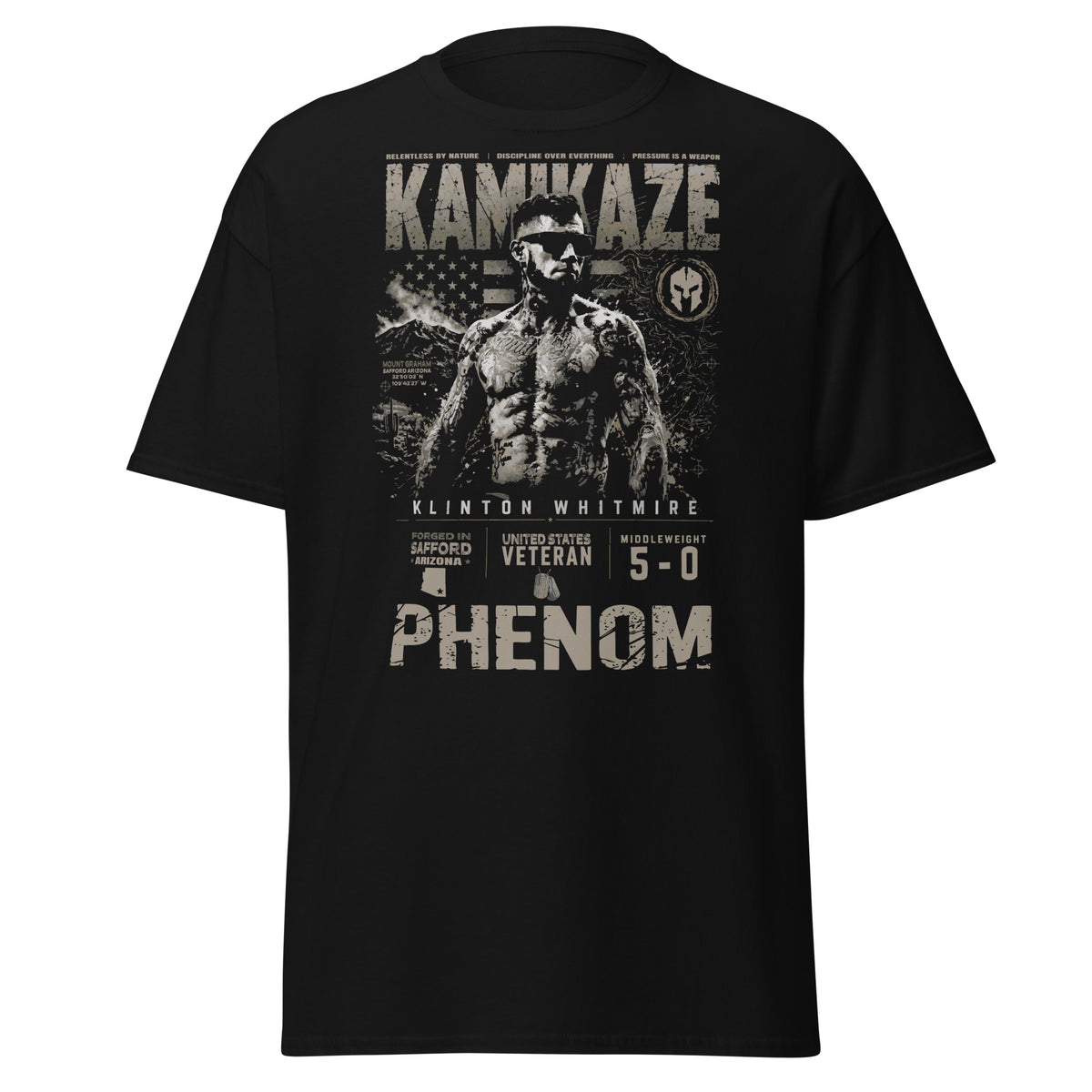 phenom-x-kamikaze-safford-az-event-tee-front