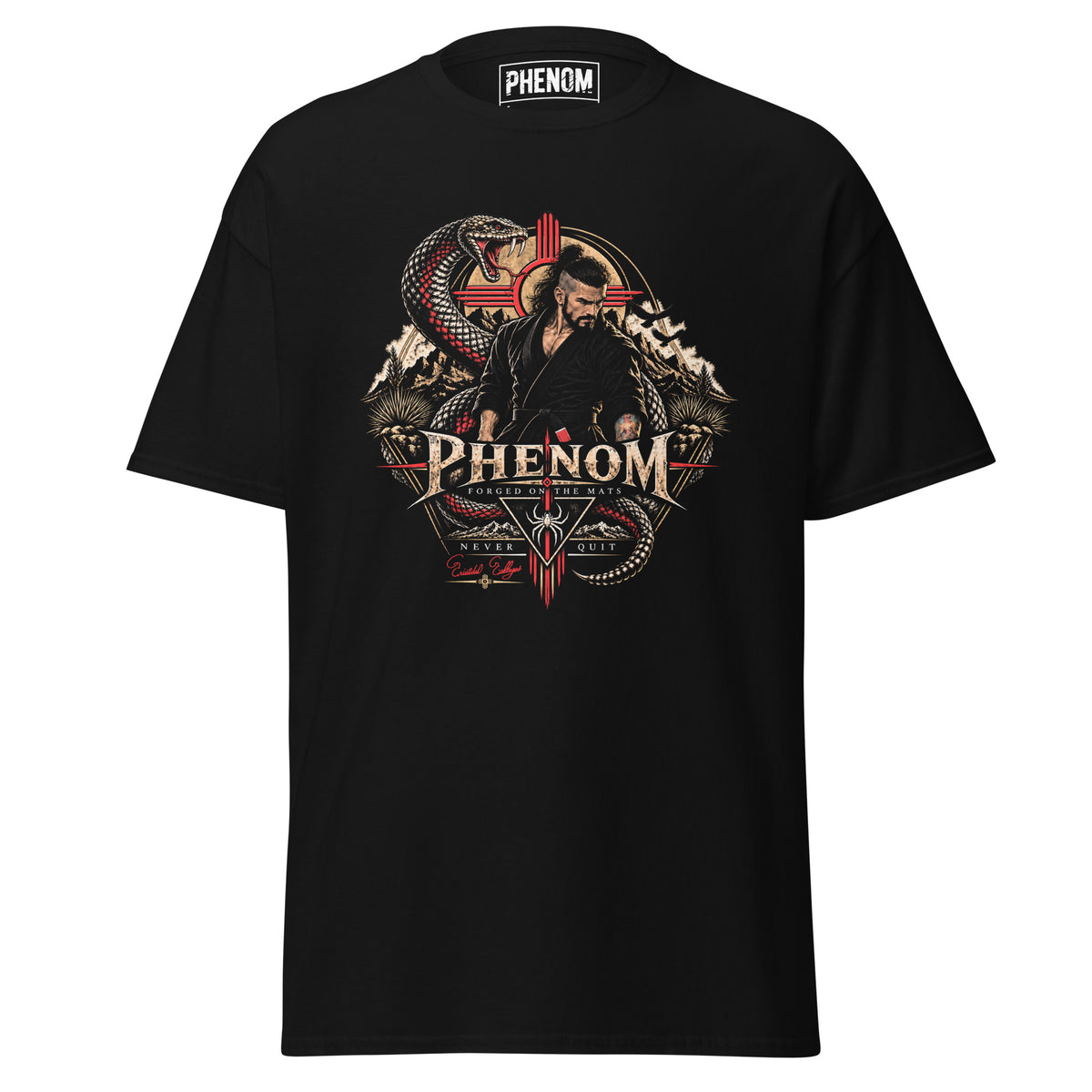 phenom athlete designed supporter tee front