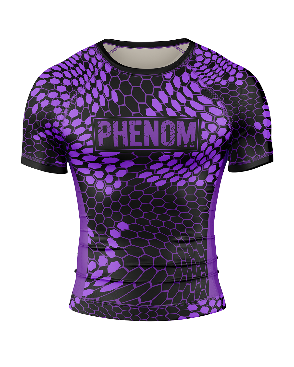 PRE-ORDER** PHENOM – HEXCORE Ranked Rash Guard - Youth Sizes