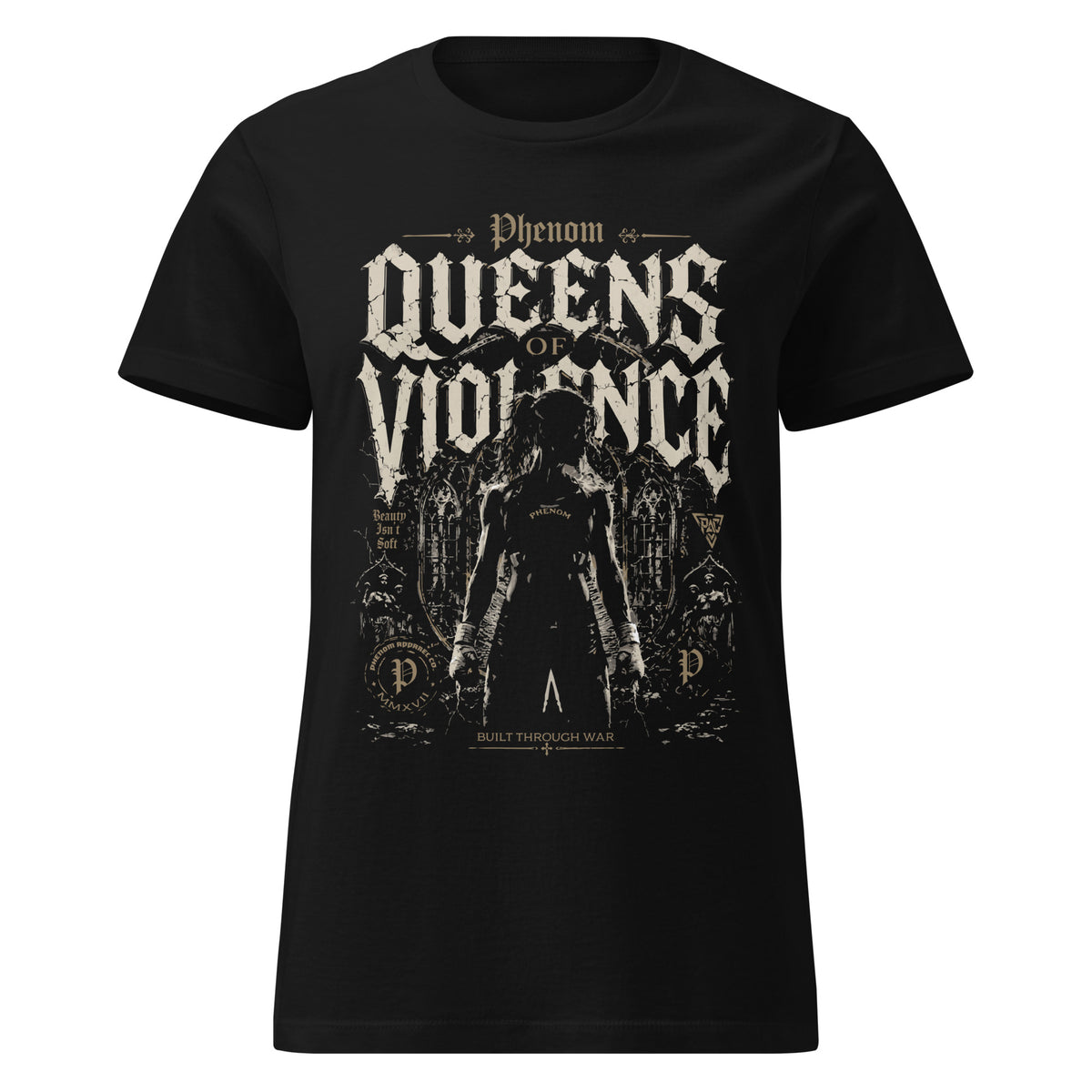 womens-fit-softstyle-tee-queens-of-violence-phenom-front