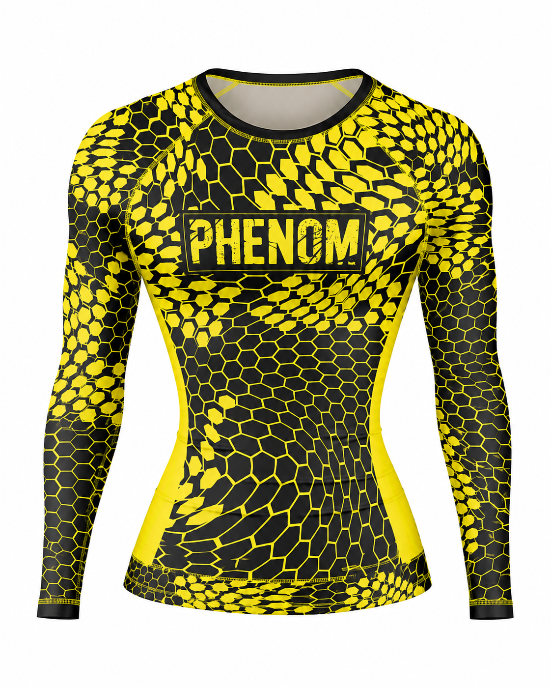 PRE-ORDER** PHENOM – HEXCORE Ranked Rash Guard