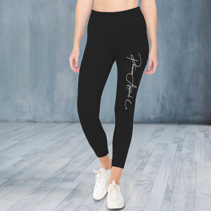 black-cursive-leggings-womens-front