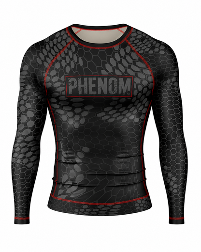 PRE-ORDER** PHENOM – HEXCORE Ranked Rash Guard - Youth Sizes