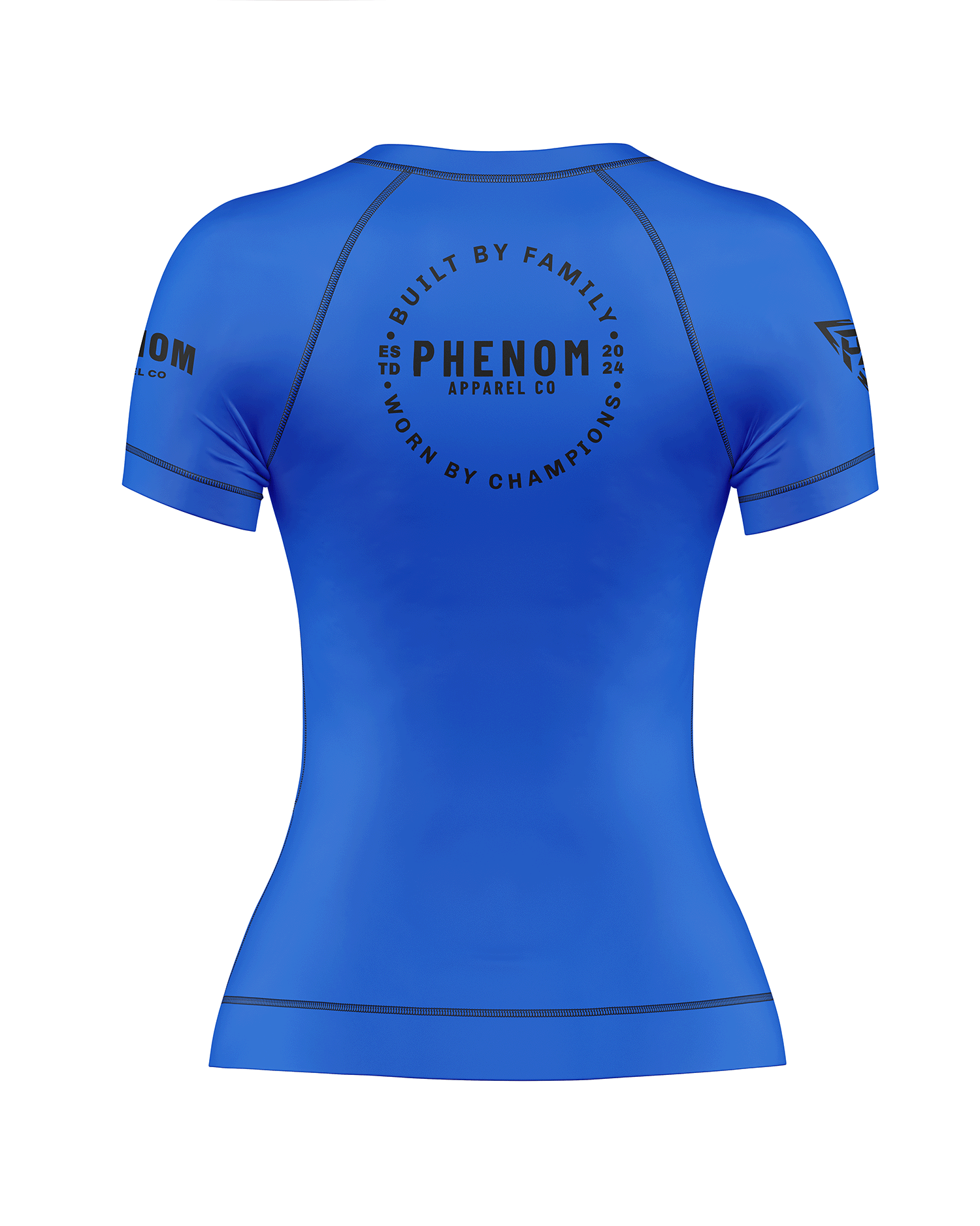 PHENOM FIGHTWEAR - APEX COMPETITOR - Ladies Rash Guard - Short Sleeve - [BWI]