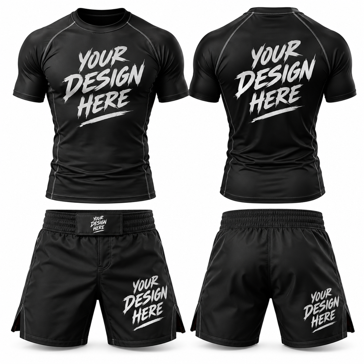 PHENOM | Custom Rash Guard & Shorts Set