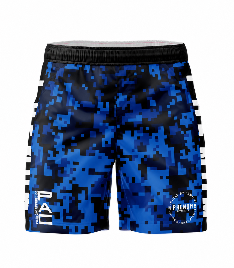 phenom-blue-pixel-static-grappling-shorts-front