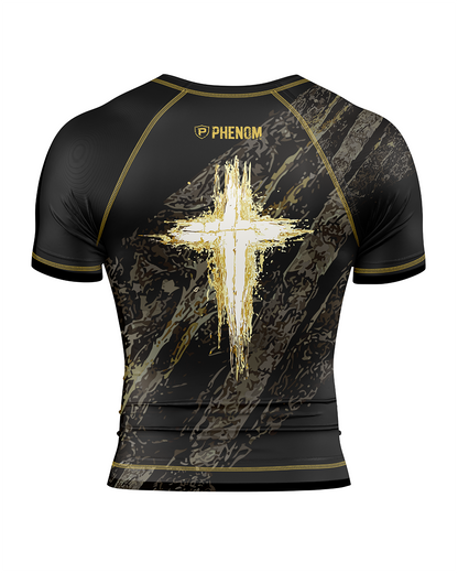 PRE-ORDER** PHENOM FIGHT WEAR – FAITH OVER FEAR – Limited Drop – Rash Guard