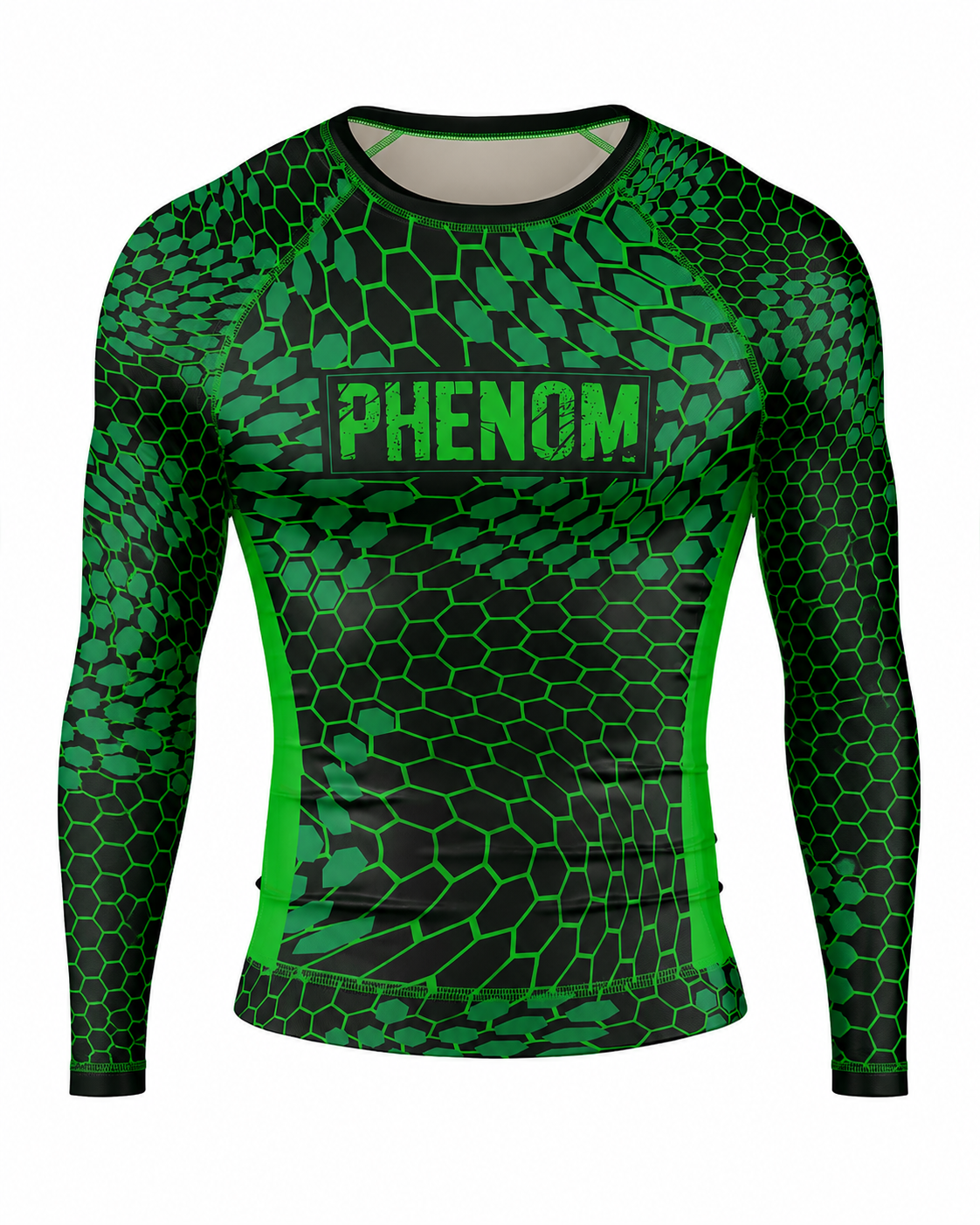 PRE-ORDER** PHENOM – HEXCORE Ranked Rash Guard - Youth Sizes