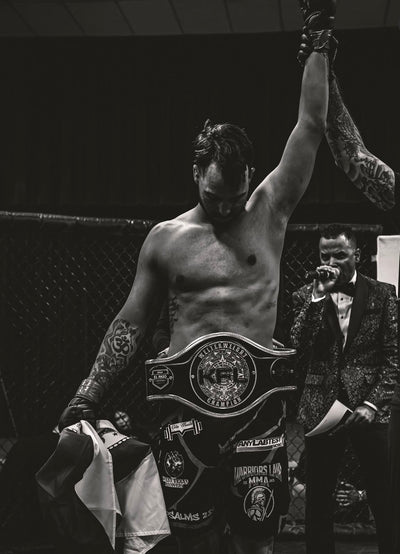 PHENOM Gabriel One Shot Seijas MMA Athlete Sponsorship, front product view