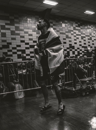 PHENOM Gabriel One Shot Seijas MMA Athlete Sponsorship, alternate view 3