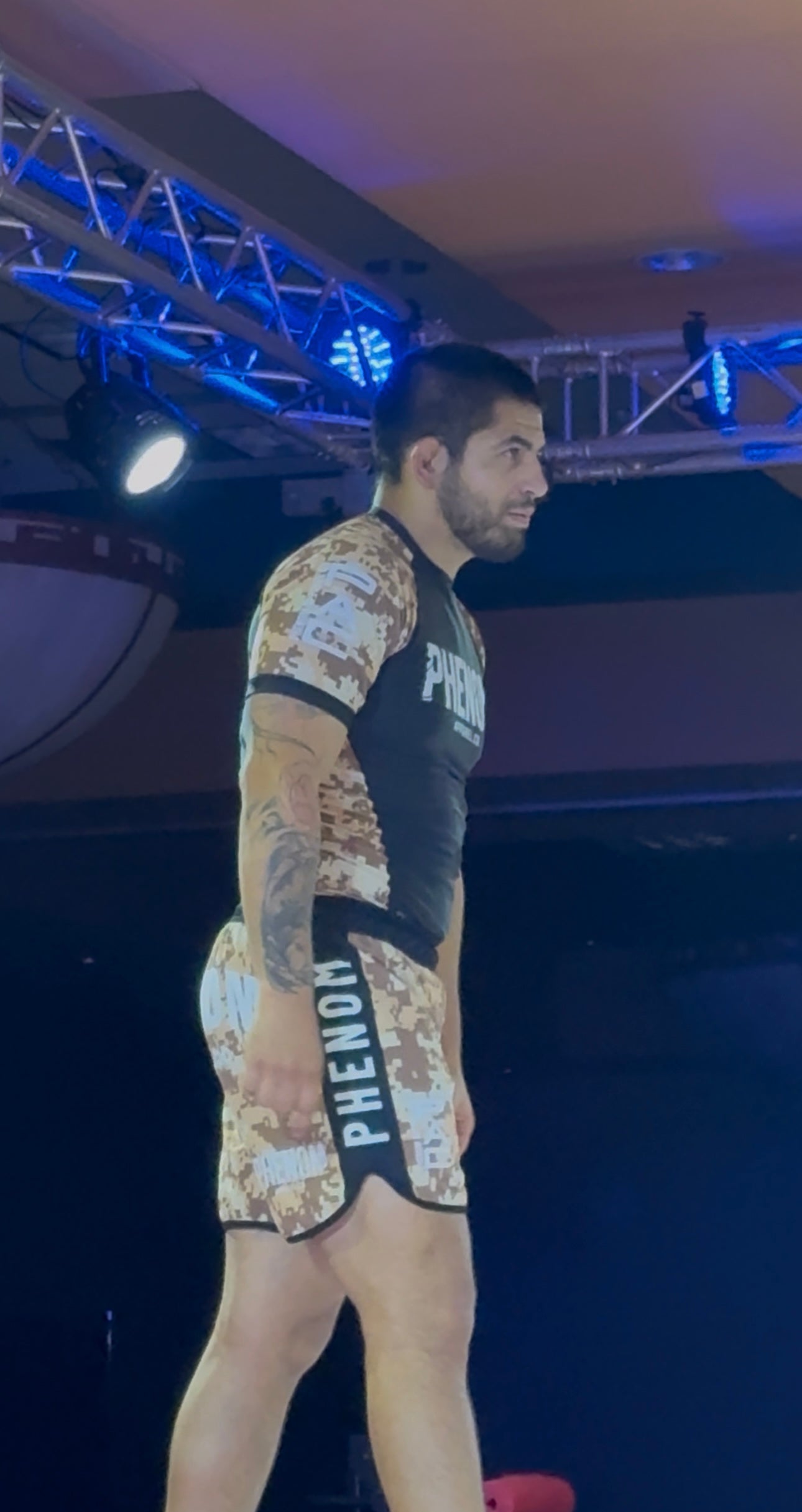 PHENOM - Men's Digital Camo - Rash Guard