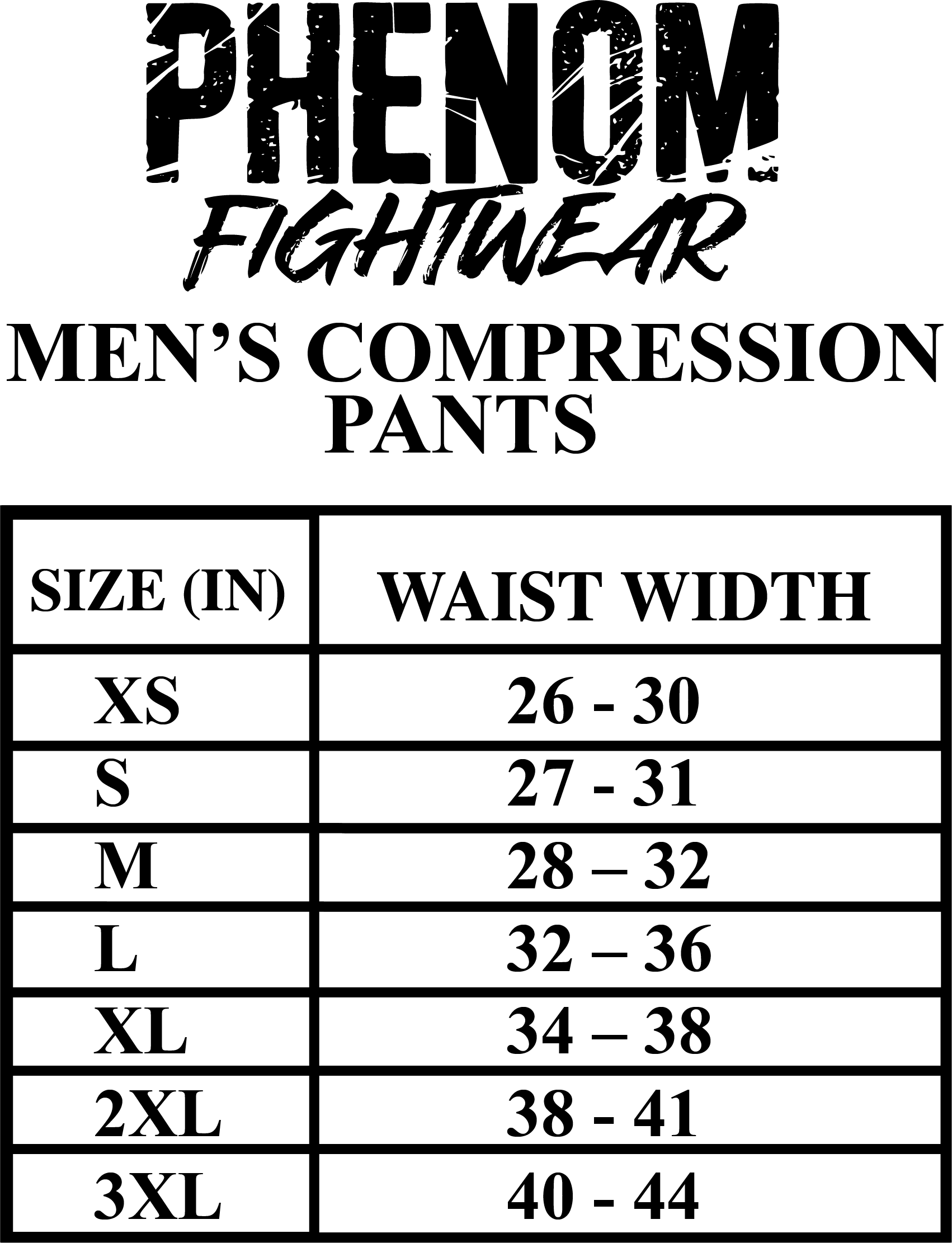 PHENOM FIGHTWEAR - PIXEL STATIC - Men's Compression Pants