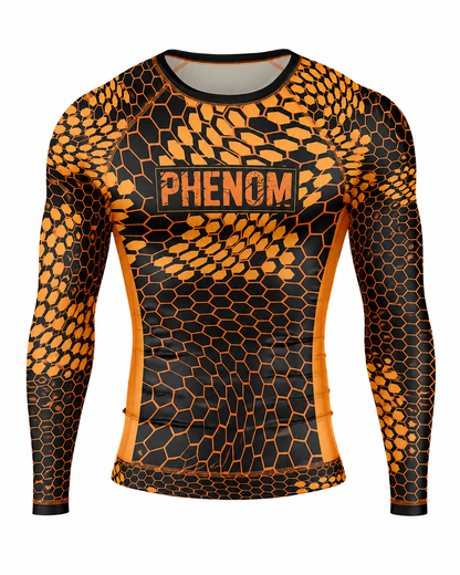 PRE-ORDER** PHENOM – HEXCORE Ranked Rash Guard - Youth Sizes