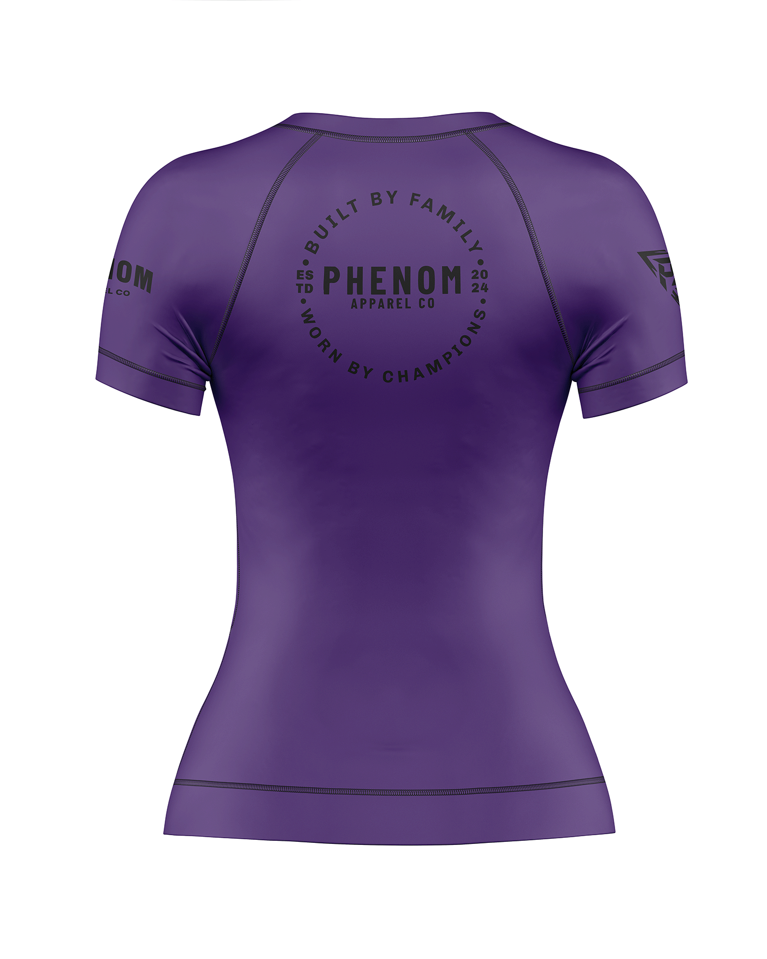 PHENOM FIGHTWEAR - APEX COMPETITOR - Ladies Rash Guard - Short Sleeve - [BWI]