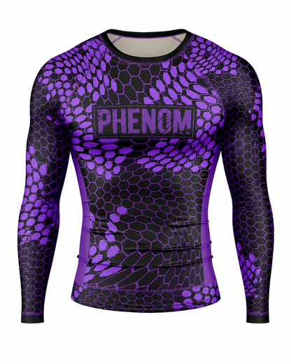 PRE-ORDER** PHENOM – HEXCORE Ranked Rash Guard - Youth Sizes