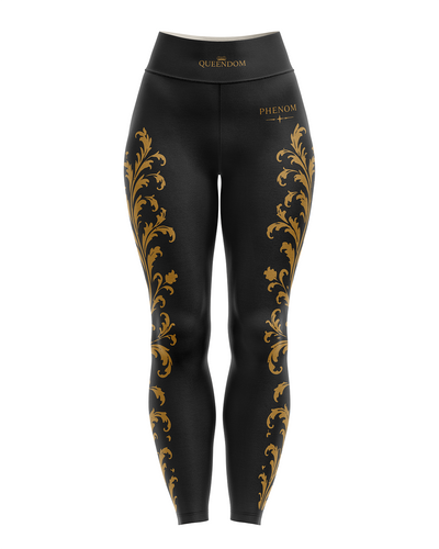 PHENOM Queendom Compression Women's Workout Leggings, alternate view 2