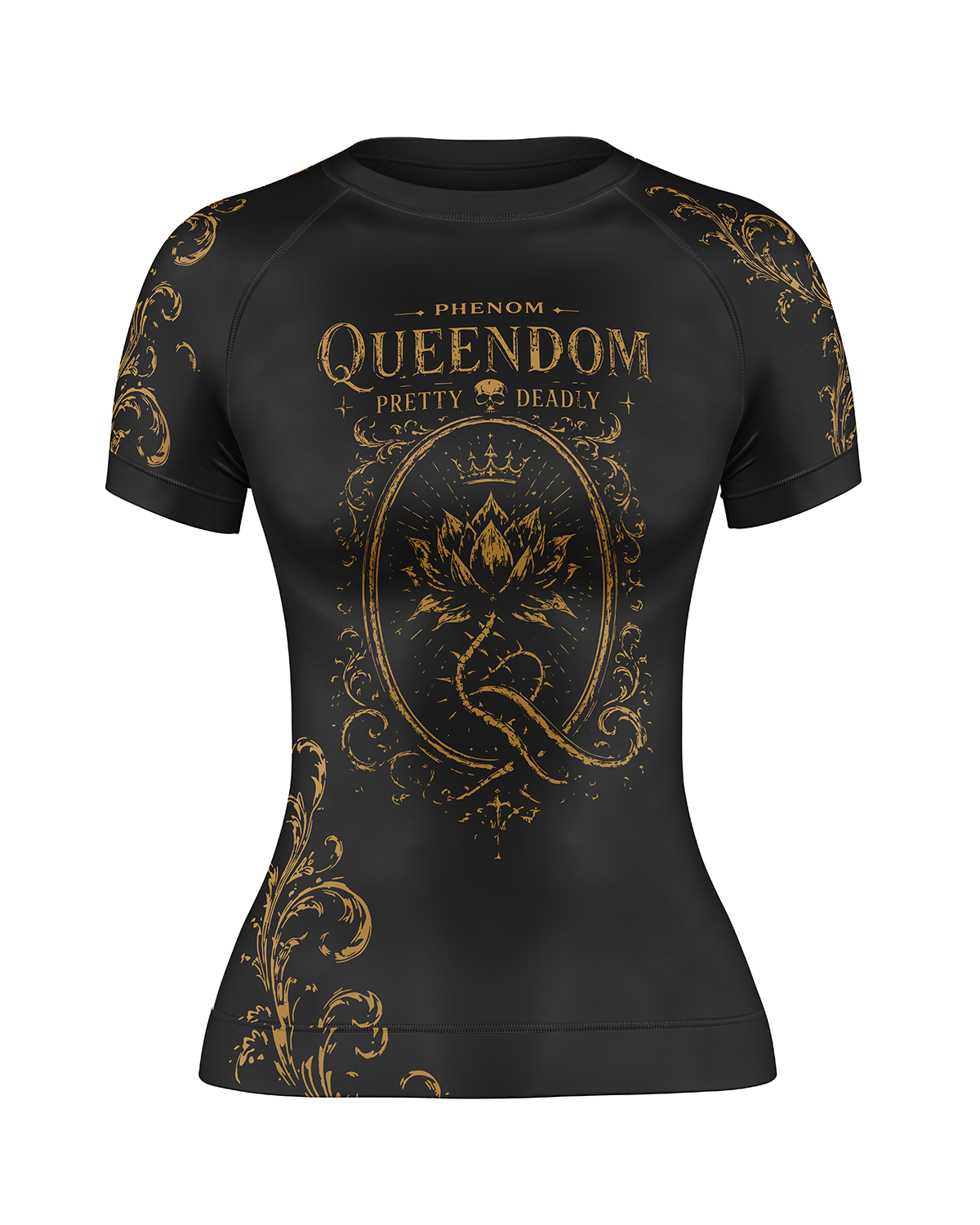 PRE-ORDER** PHENOM - Queendom Rash Guard - Short Sleeve - Limited Drop