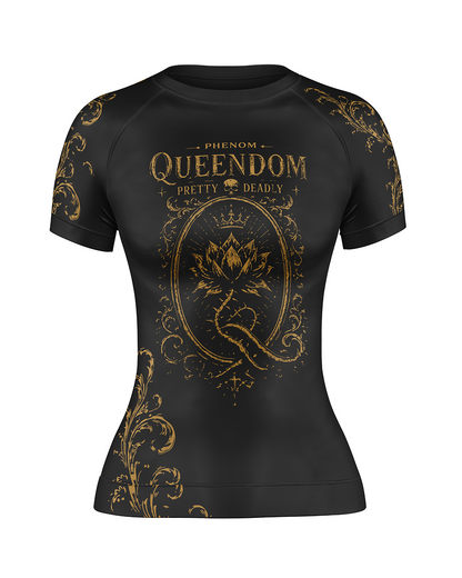 PRE-ORDER** PHENOM - Queendom Rash Guard - Short Sleeve - Limited Drop