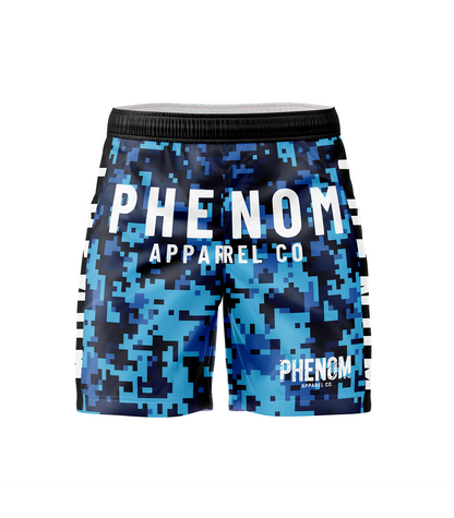 PHENOM FIGHTWEAR – PIXEL STATIC - Grappling Shorts