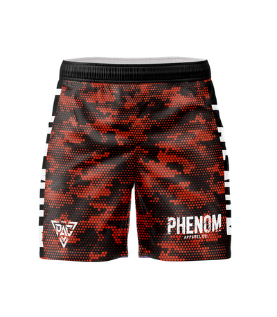 PHENOM PIXEL STATIC Grappling Shorts, alternate view 4