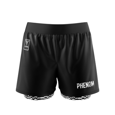 PHENOM SERPENT SCALES 2 in 1 Hybrid Shorts Grappling Shorts, alternate view 2