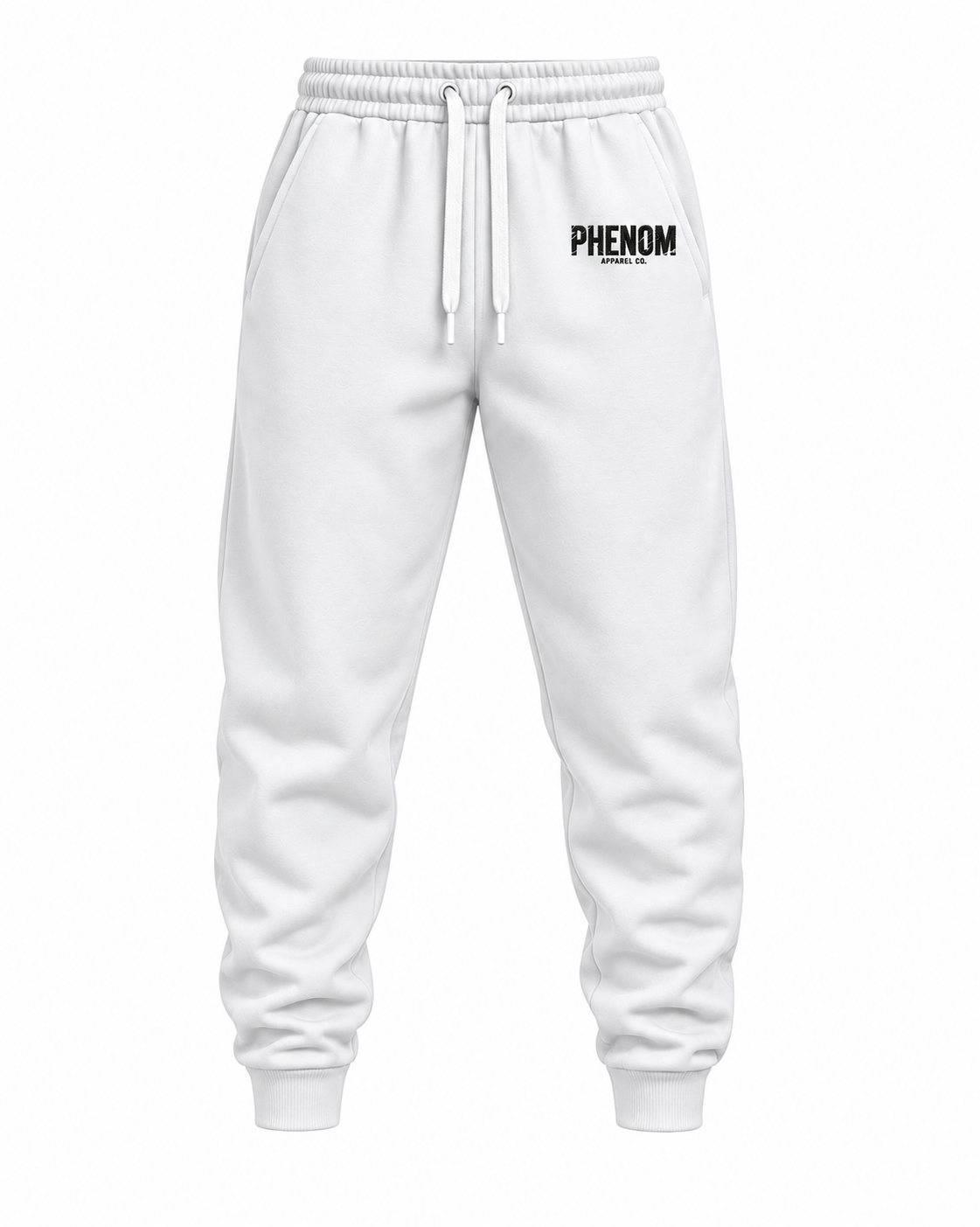 White_PHENOM_Apparel_Joggers_Mockup-front