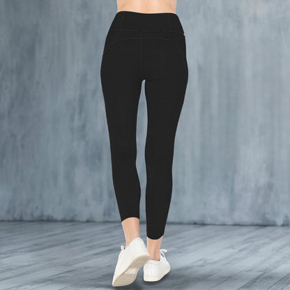 black-cursive-leggings-womens-back