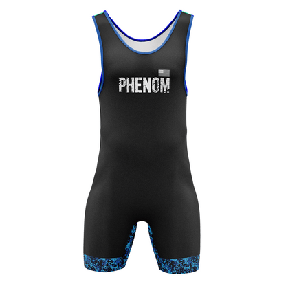 PHENOM FIGHTWEAR - PIXEL STATIC - Men's Singlet - [BWI]