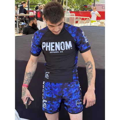 PHENOM - Men's Digital Camo - Rash Guard