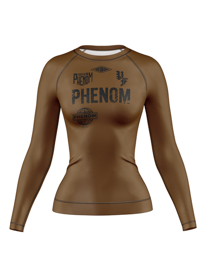 PHENOM FIGHTWEAR - APEX COMPETITOR - Ladies Long Sleeve Rash Guard