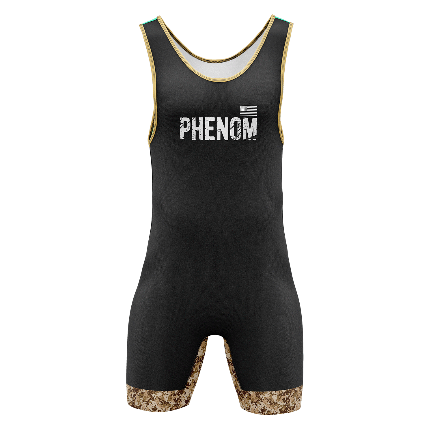 PHENOM FIGHTWEAR - PIXEL STATIC - Men's Singlet - [BWI]
