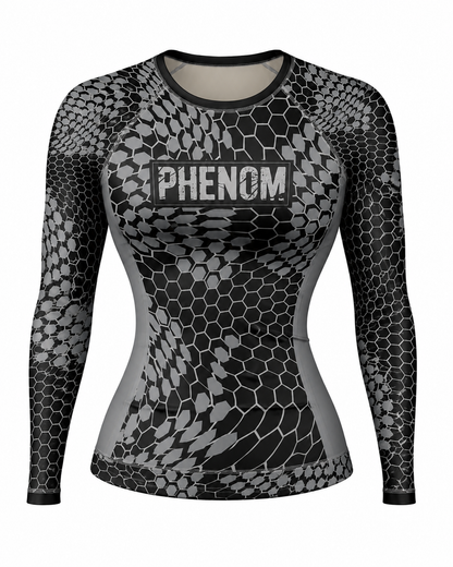 PRE-ORDER** PHENOM – HEXCORE Ranked Rash Guard