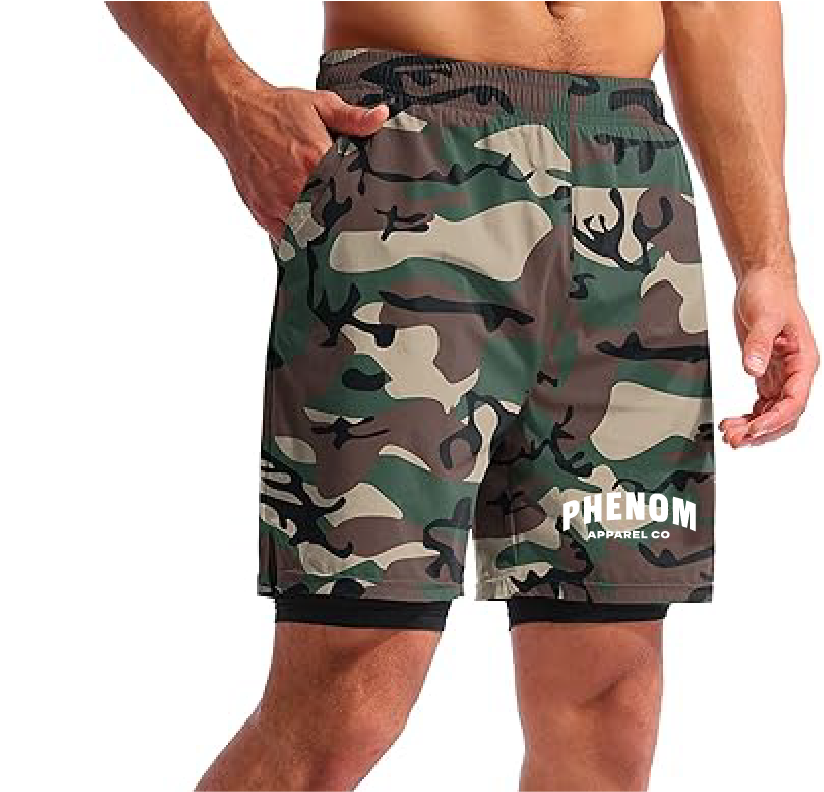 mens-green-camo-gym-shorts-arched-logo