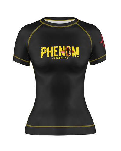 PHENOM New Mexico Pride Drop BJJ Rash Guard, alternate view 4