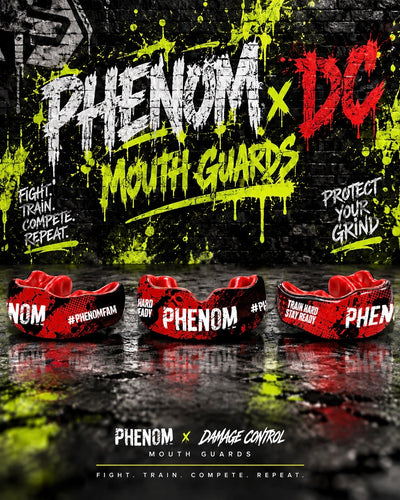 PHENOM x DAMAGE CONTROL MOUTHGUARDS