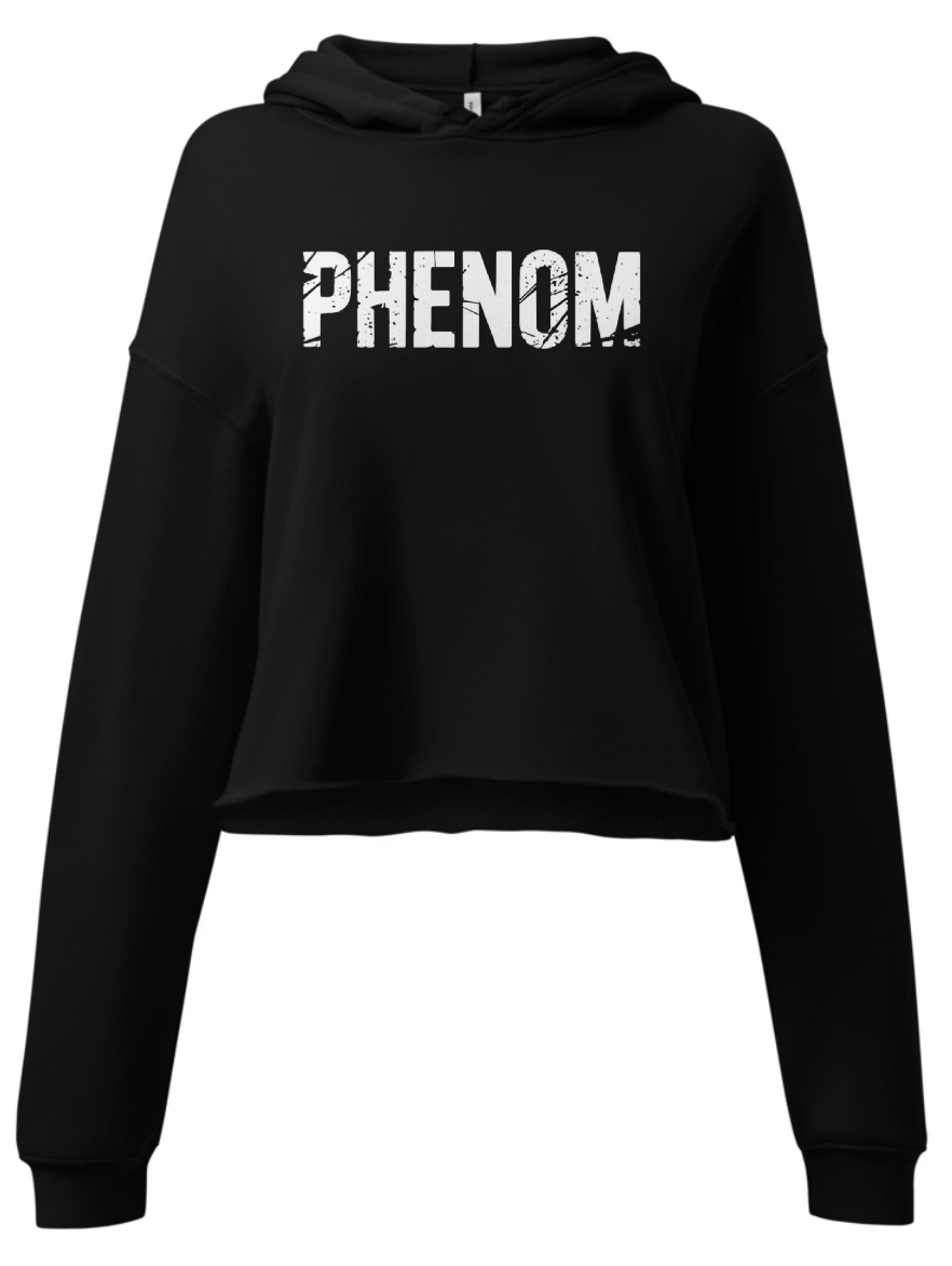 phenom-womens-crop-hoodie-black-front-logo