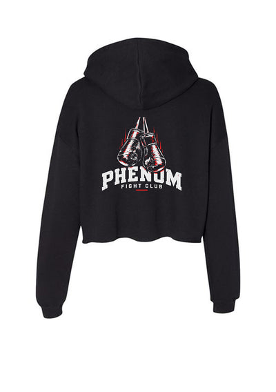 phenom_womens_crop_hoodie_back_black_fight_club