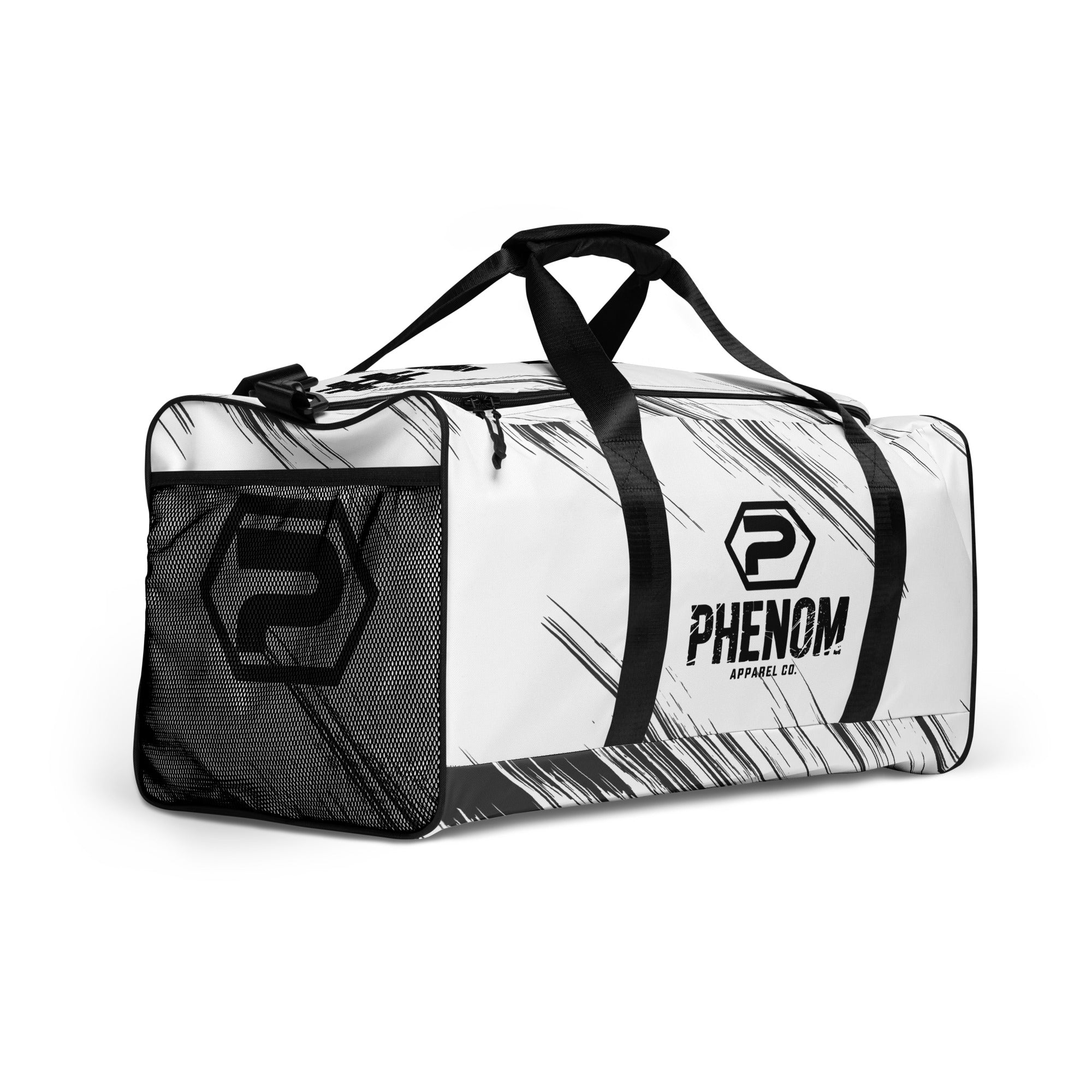 phenom duffle-bag-white-right-front
